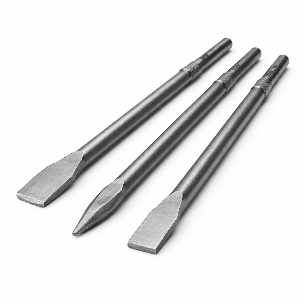 Burins longs pour marteau piqueur